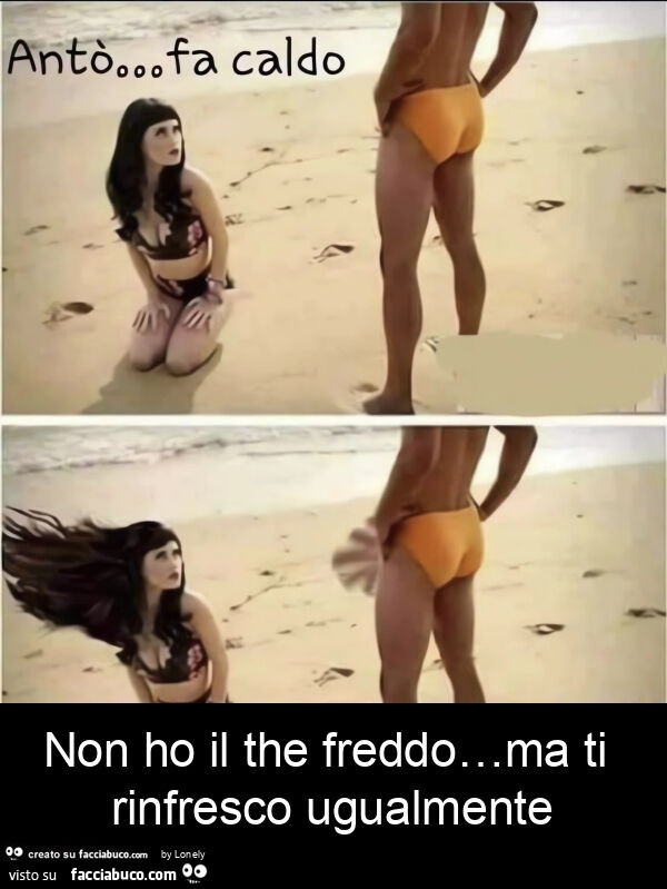 Non ho il the freddo… ma ti rinfresco ugualmente