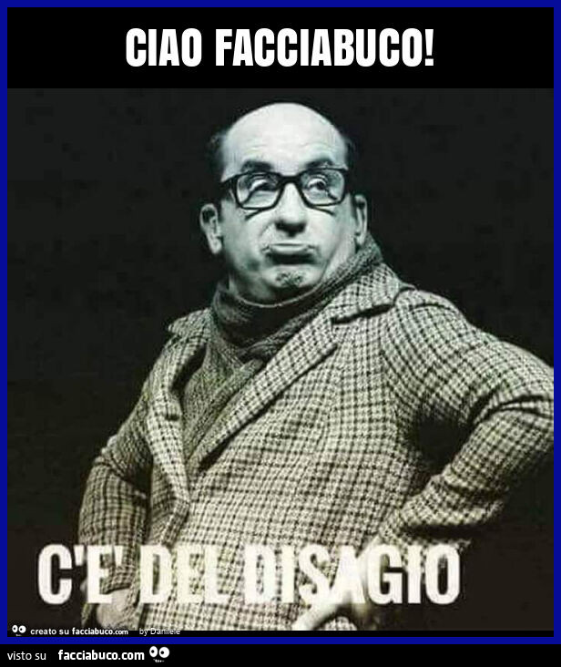 Ciao facciabuco