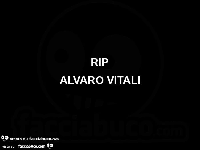 Rip Alvaro Vitali