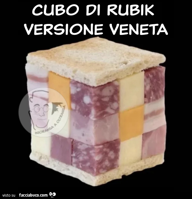 Cubo di Rubik versione veneta