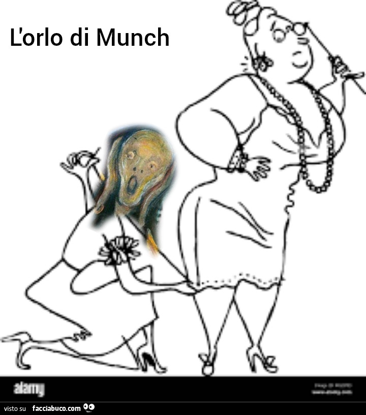 L'orlo di munch