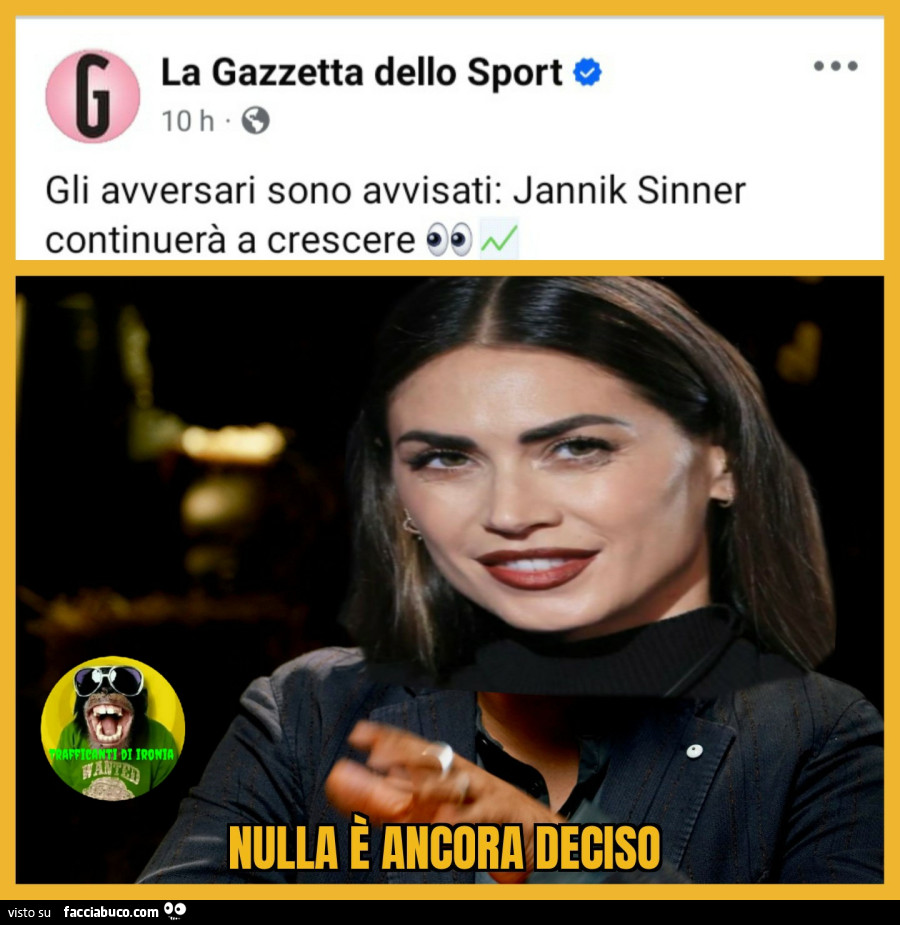 Gli avversari sono avvisati jannik Sinner continuerà a crescere