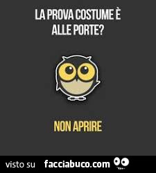 La prova costume è alle porte? Non aprire