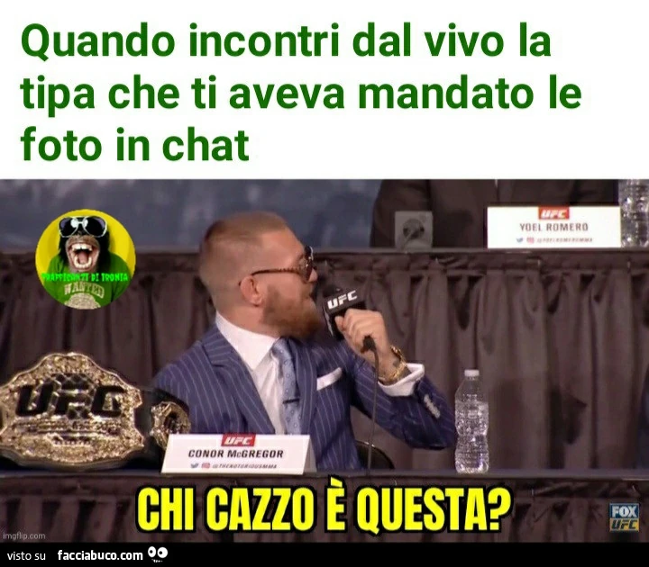 Quando incontri dal vivo la tipa che ti aveva mandato le foto in chat