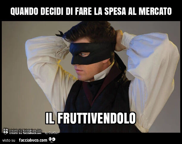Quando decidi di fare la spesa al mercato