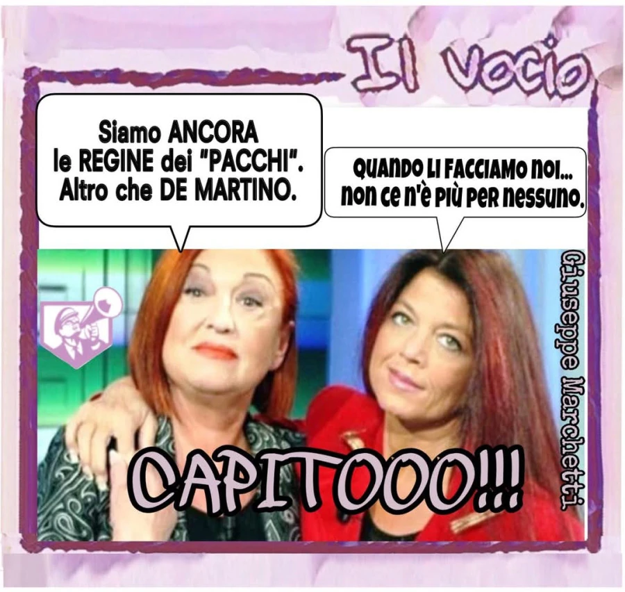 Wanna Marchi e Stefania Nobile