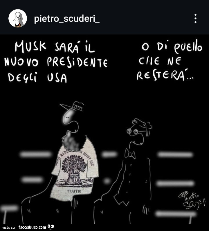 Musk sarà il nuovo presidente degli usa… o di quello che ne resterà