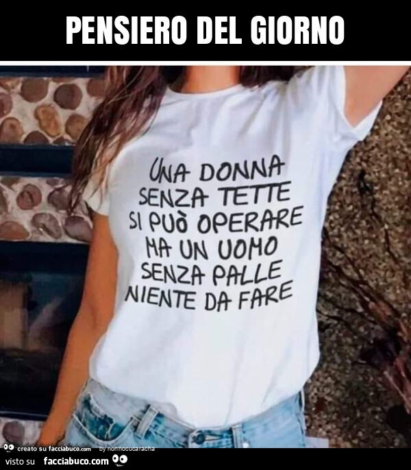 Pensiero del giorno