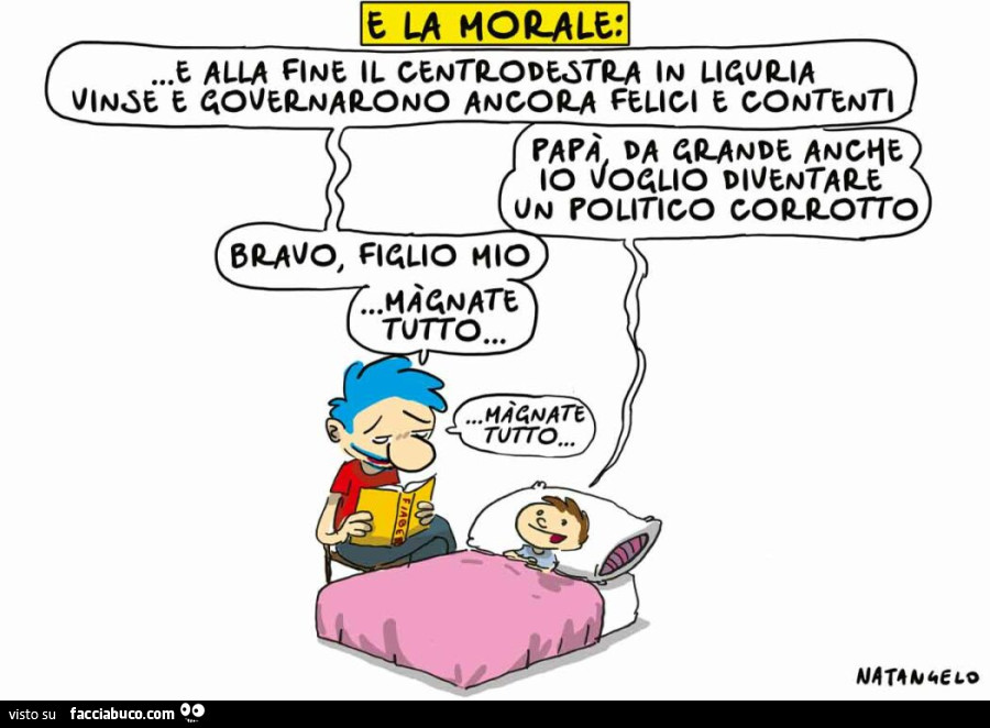 E la morale: e alla fine il centrodestra in Liguria vinse e governarono ancora felici e contenti