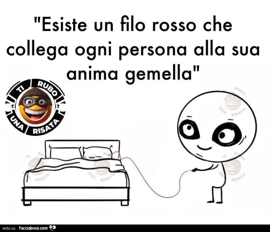 Esiste un filo rosso che collega ogni persona alla sua anima gemella