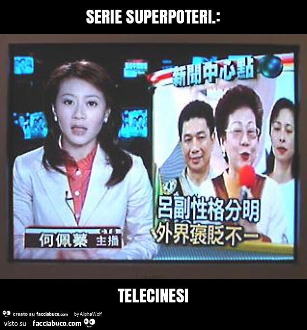 Serie superpoteri. : Telecinesi