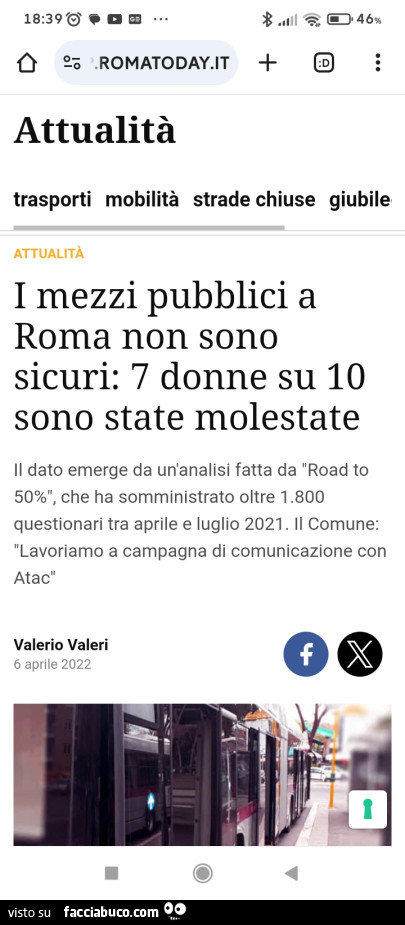 I mezzi pubblici a roma non sono sicuri: 7 donne su 10 sono state molestate