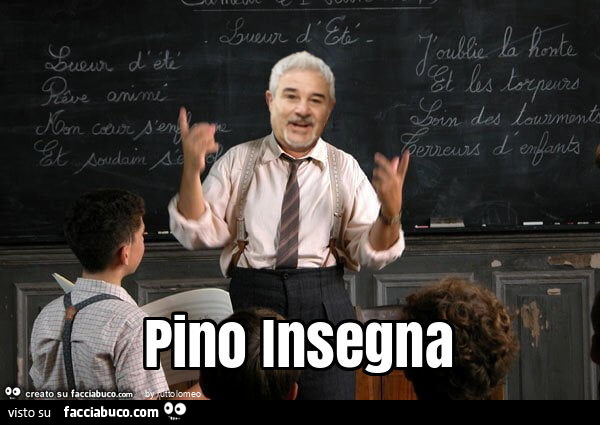 Pino insegna