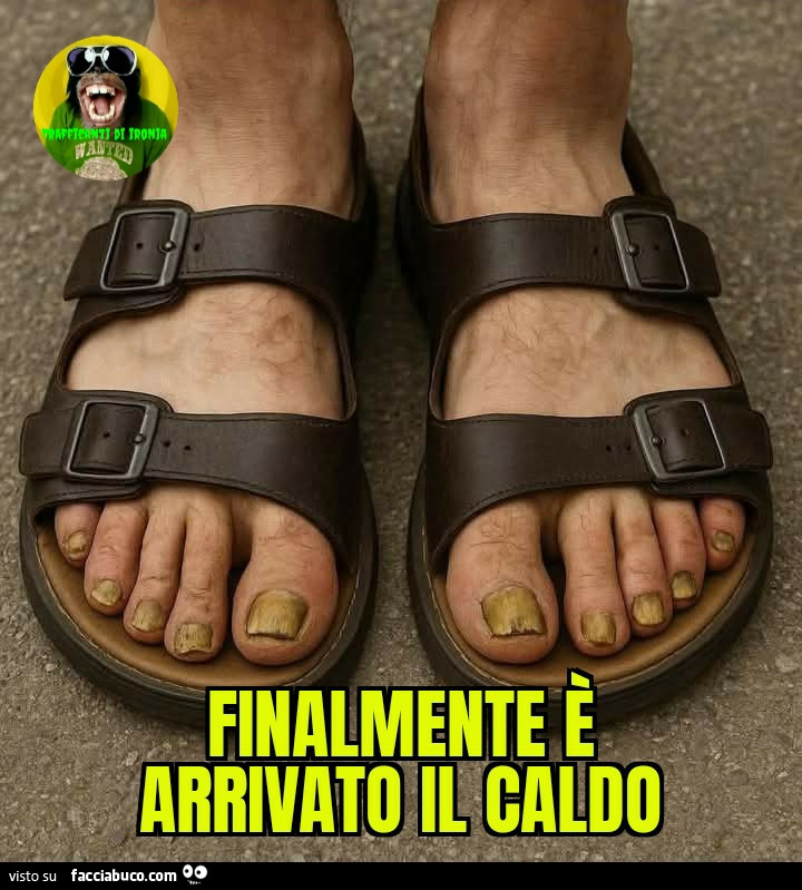 Finalmente e arrivato il caldo