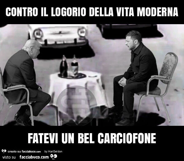 Contro il logorio della vita moderna fatevi un bel carciofone
