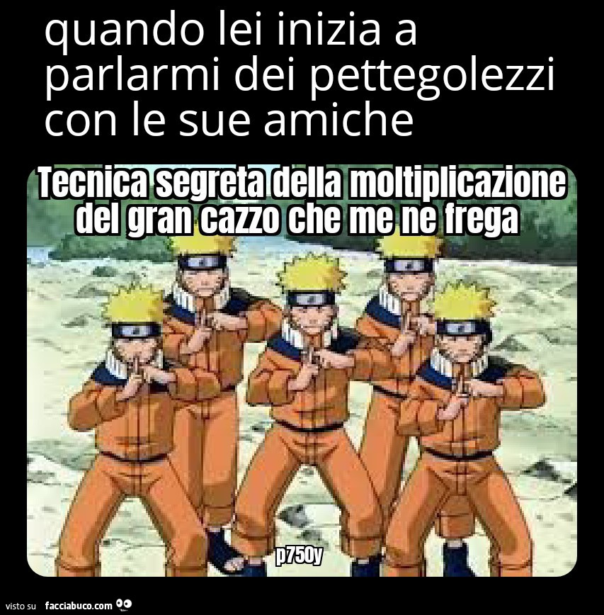 Lei amiche pettegolezzi naruto