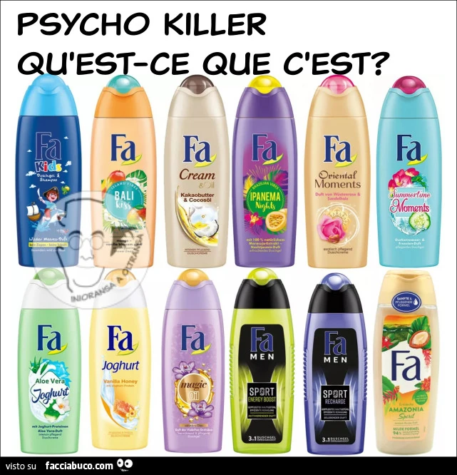 PSYCHO KILLER Talking Heads