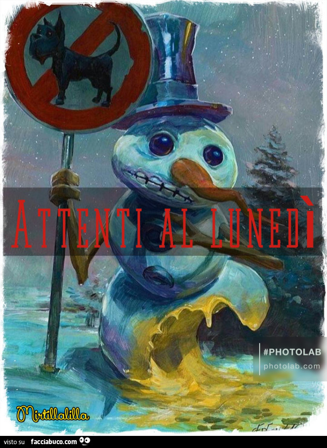 Attenti al lunedì