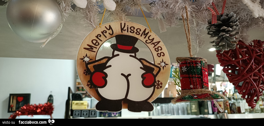 Kiss my ass Christmas