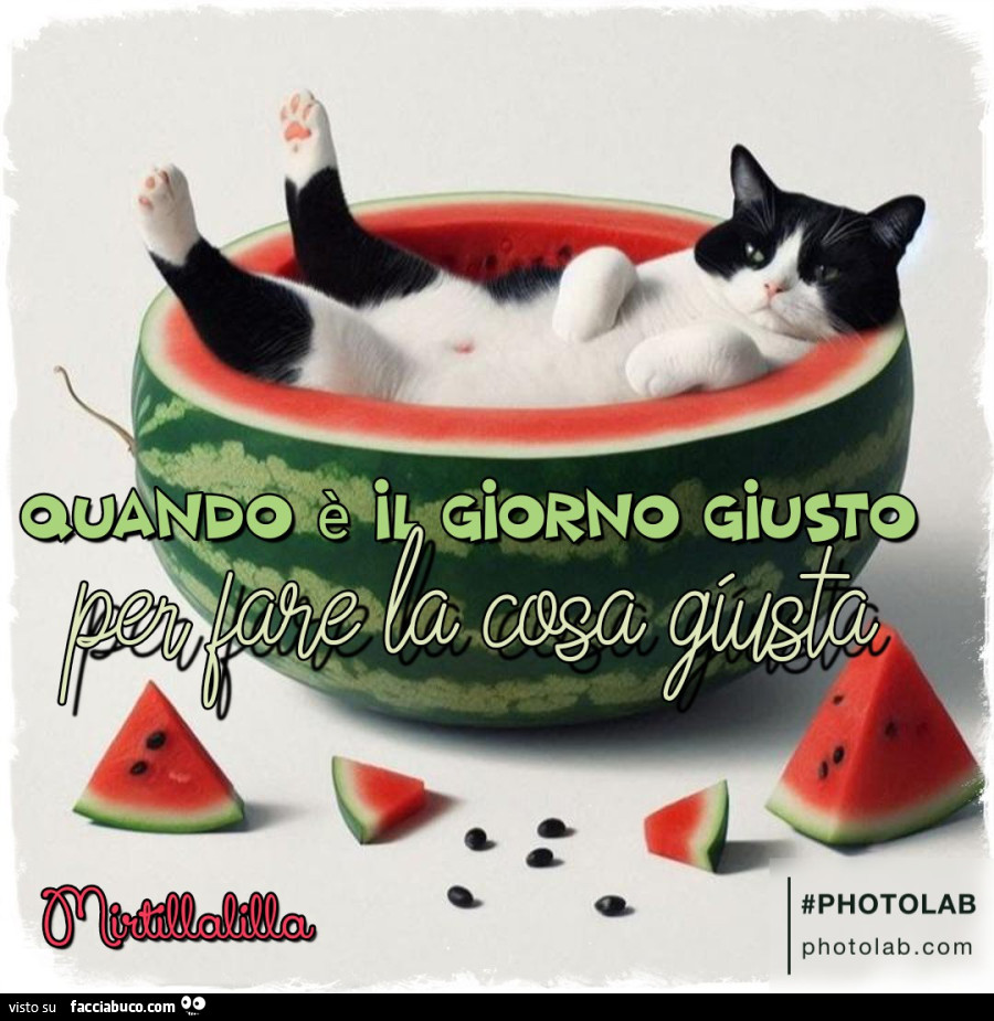 Il giorno giusto