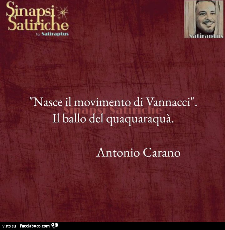 Nasce il movimento di Vannacci. Il ballo del quaquaraquà