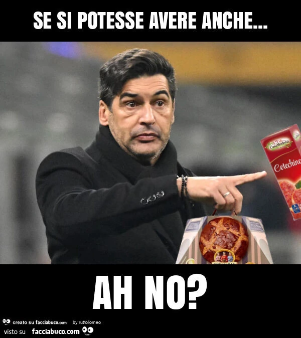 Se si potesse avere anche&hellip; ah no?