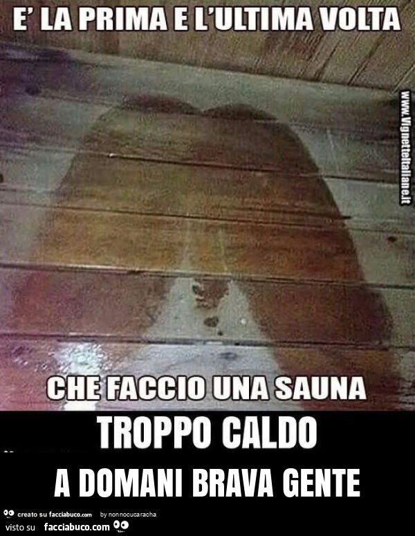 A domani brava gente
