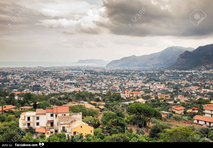 Palermo vista da Monreale