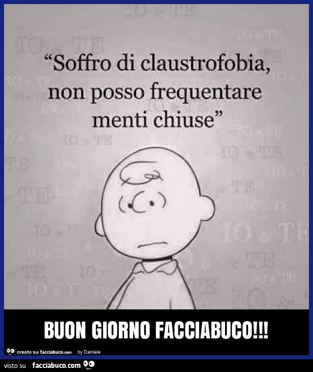 Buon giorno facciabuco