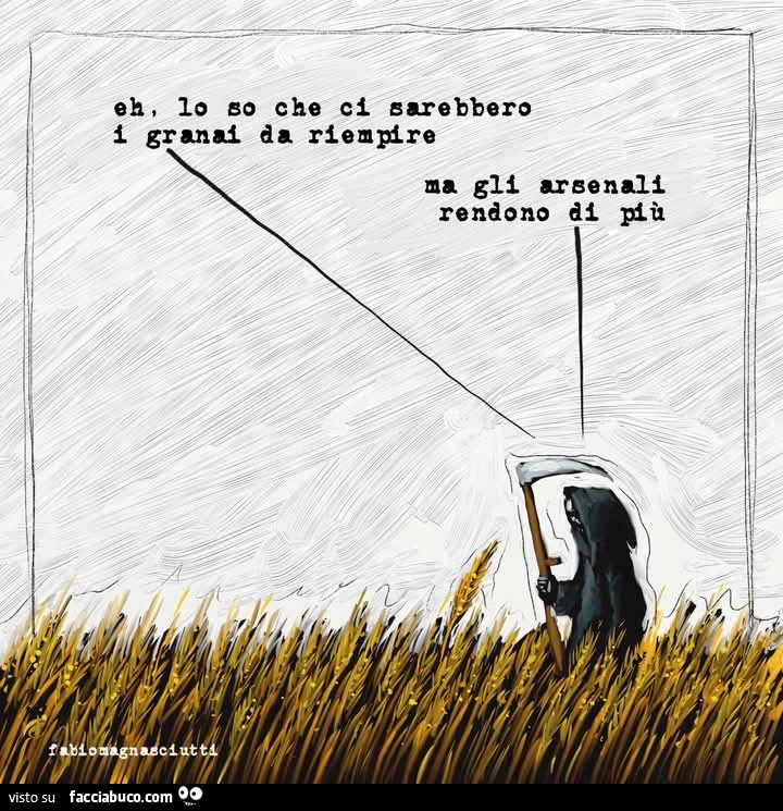 Eh, lo so che ci sarebbero i granai da riempire ma gli arsenali rendono di più