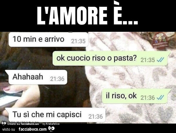 L'amore è…