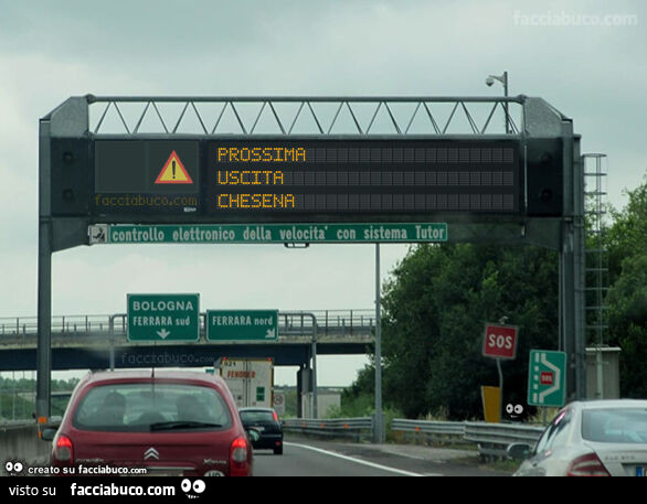 Prossima uscita chesena