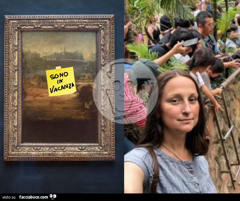 La Gioconda in vacanza