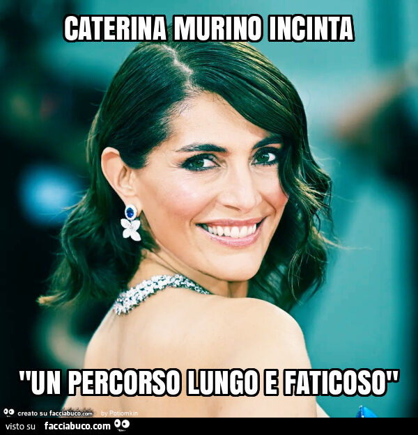 Caterina murino incinta "un percorso lungo e faticoso"