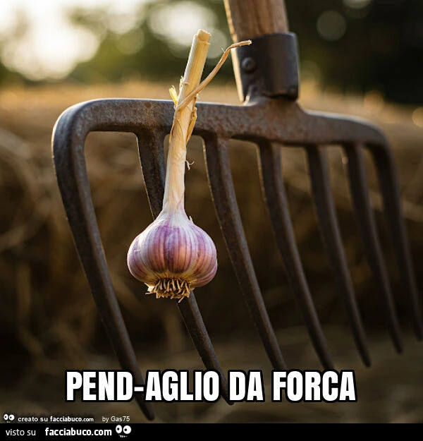 Pend-aglio da forca