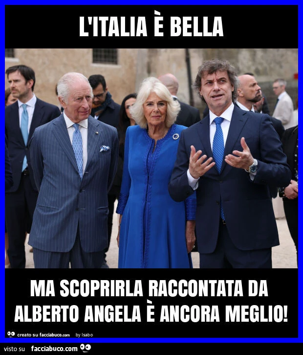 L'italia è bella ma scoprirla raccontata da alberto angela è ancora meglio