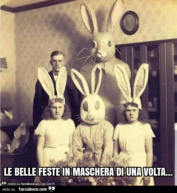 Le belle feste in maschera di una volta