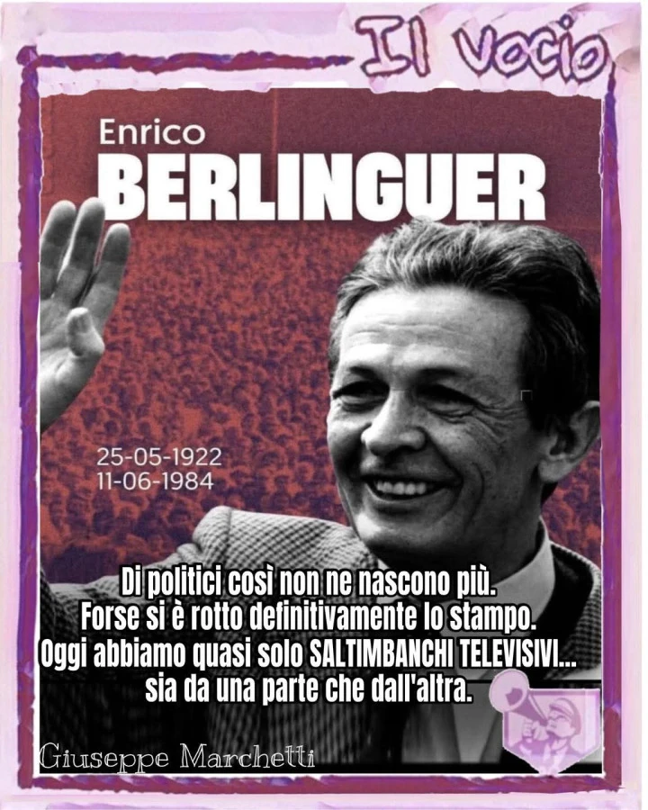 Berlinguer Enrico politica