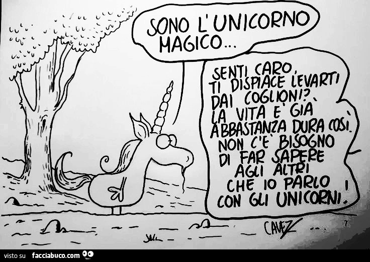 Cavez. Sono l'Unicorno Magico