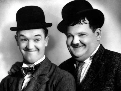Stanlio e onlio ridere vita di merda
