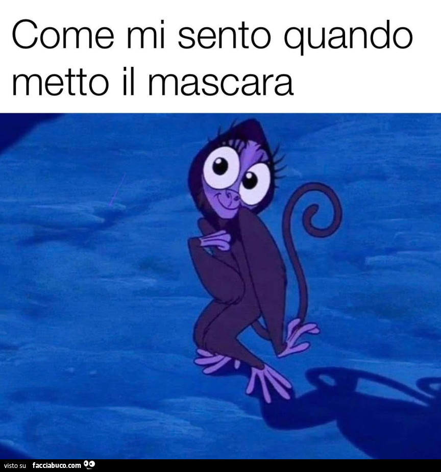 Come mi sento quando metto il mascara