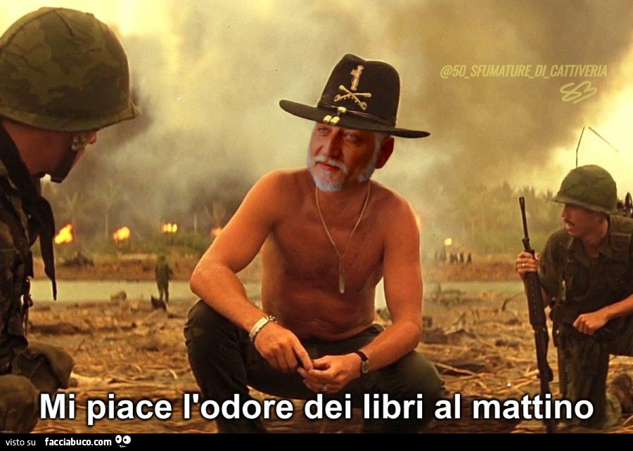 Mi piace l'odore dei libri al mattino