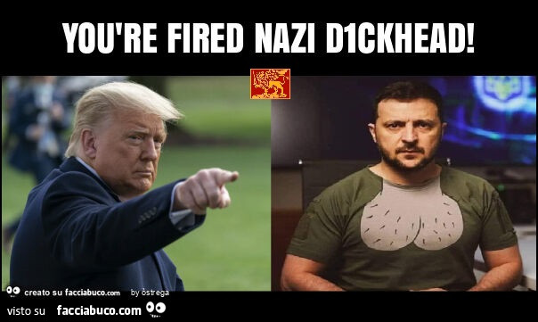 Yoùre fired nazi d1ckhead nazi Zelenskij