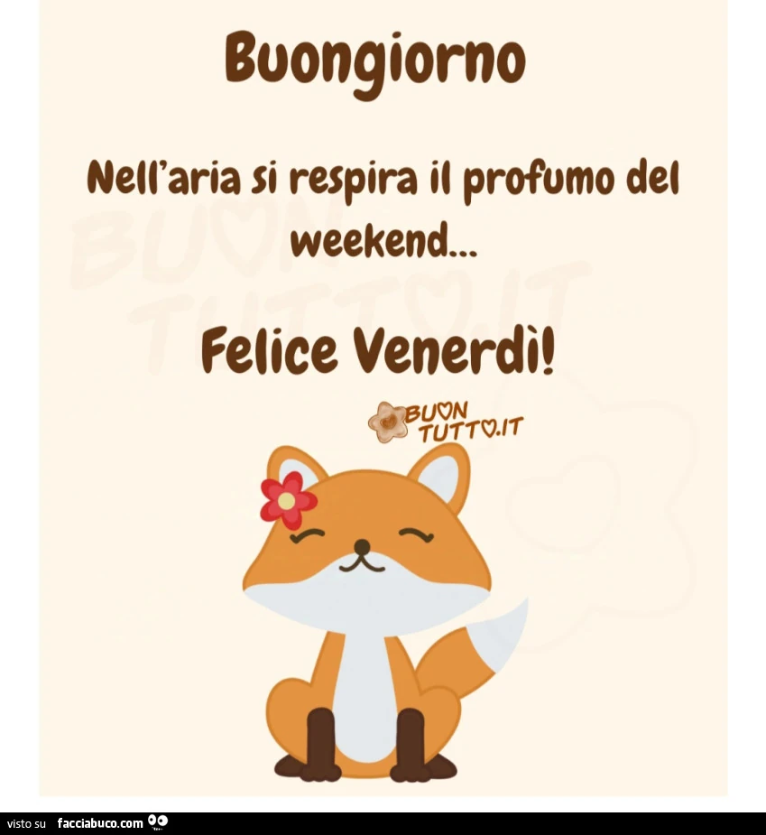 Buongiorno nell'aria si respira il profumo del weekend&hellip; felice venerdi