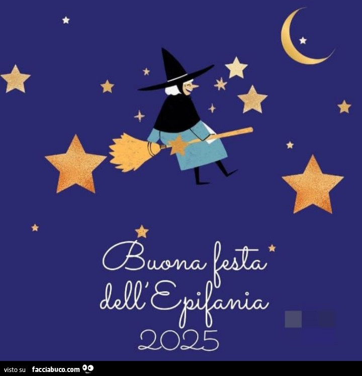 Buona festa dell'epifania 2025