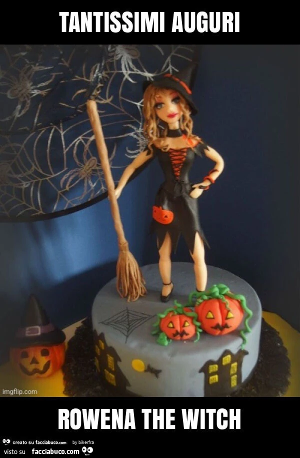 Tantissimi auguri rowena the witch