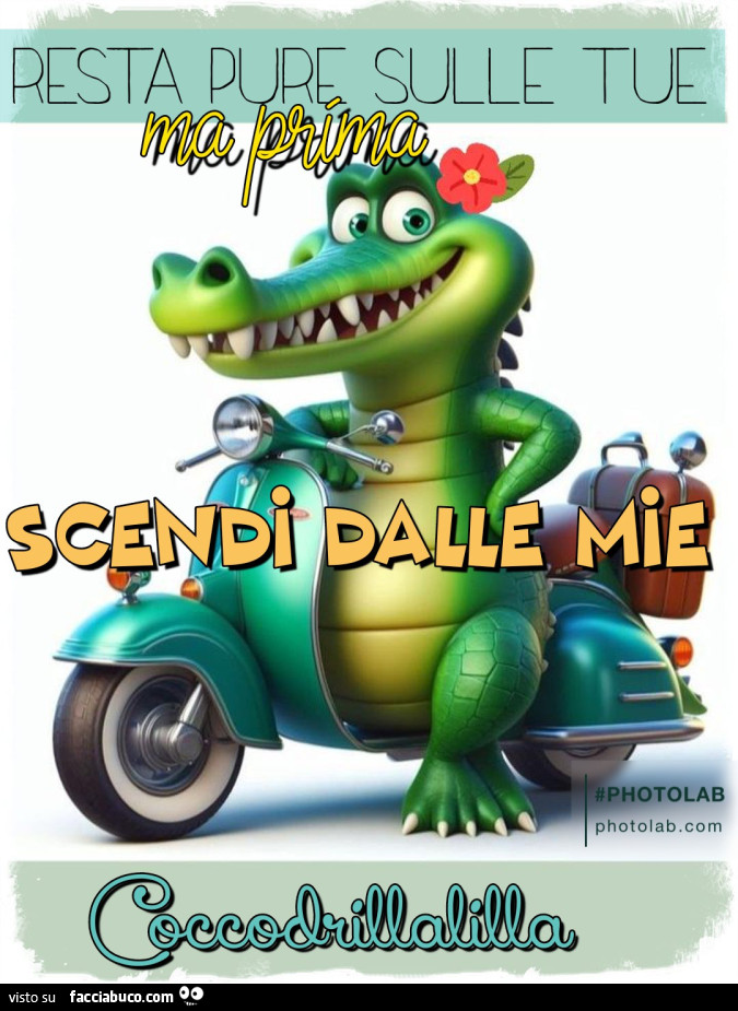 Resta sulle tue