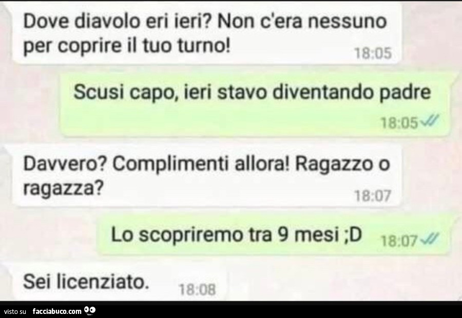 Diventare papà