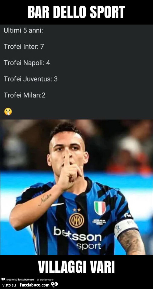 Bar dello sport villaggi vari