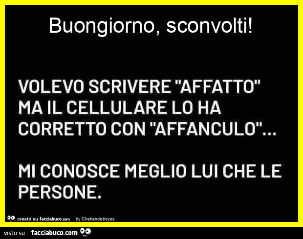 Buongiorno, sconvolti